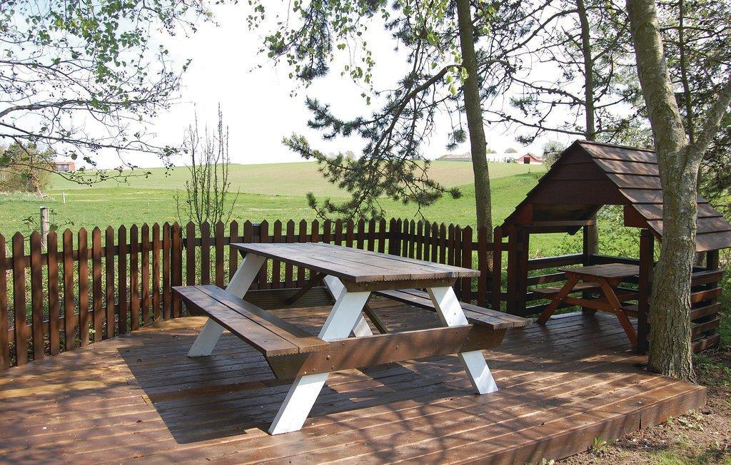Nice Home In Knebel With Kitchen Екстер'єр фото